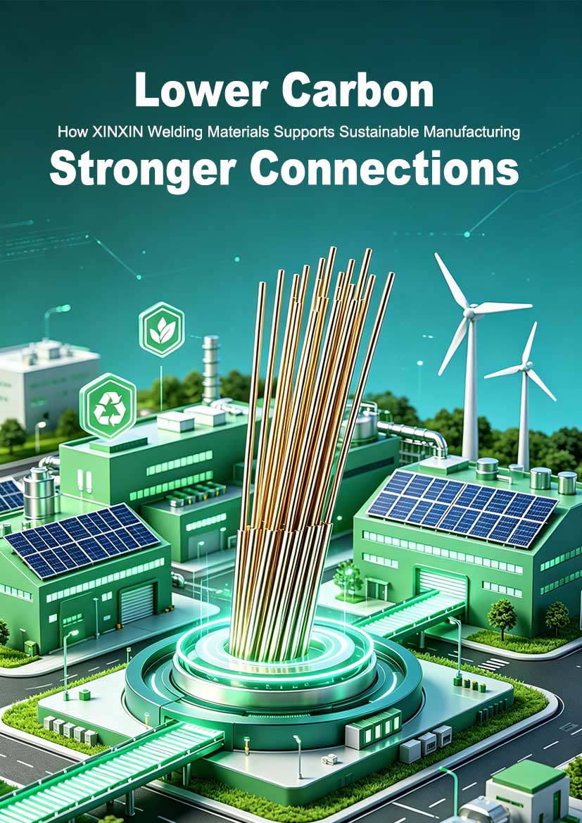 Lower Carbon, Stronger Connections: How XINXIN Welding Materials Supports Sustainable Manufacturing