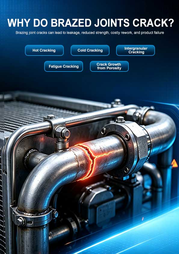 Why Do Brazed Joints Crack? Common Causes and Practical Solutions