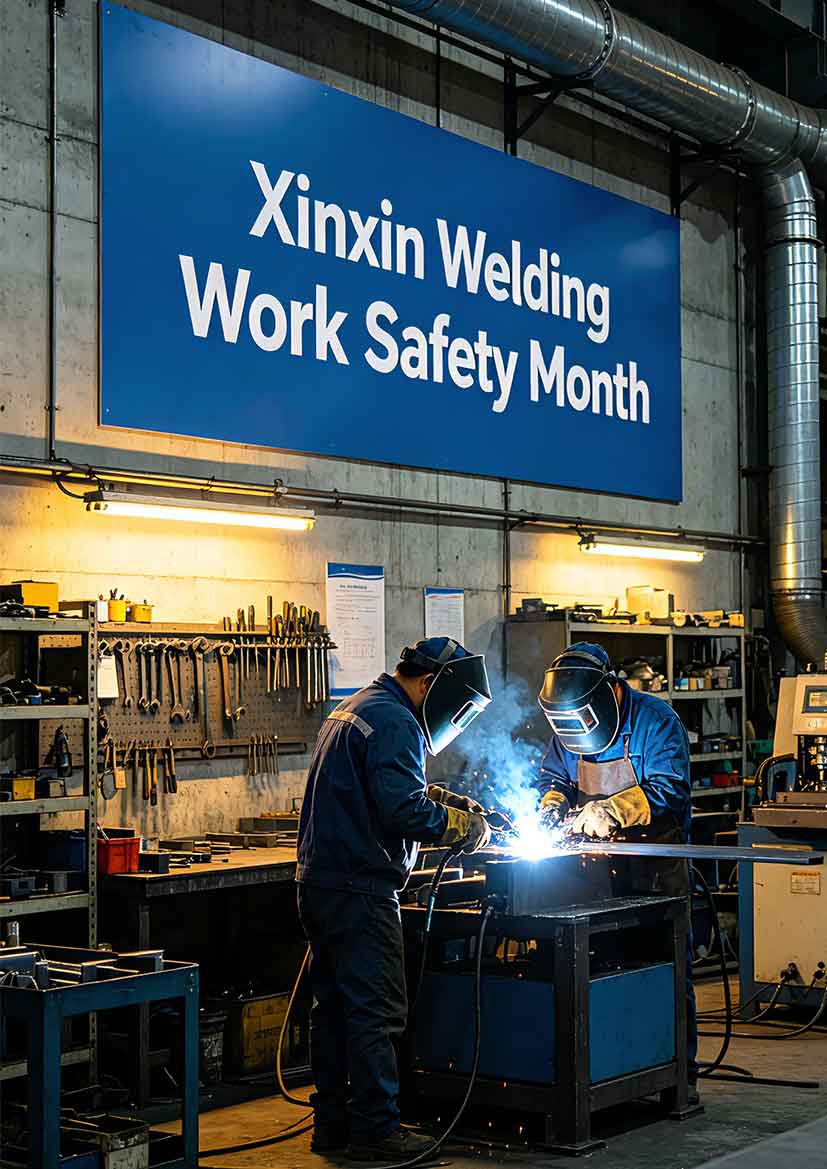 Xinxin Welding  Work Safety Month 